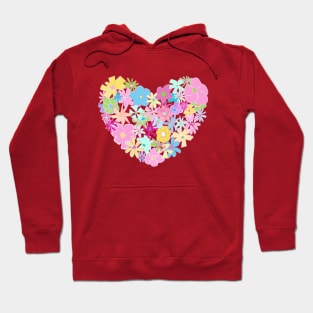 A heart of flower power Hoodie